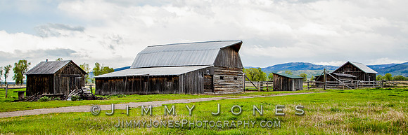 Moulton Barn ~ Mormon Row - Grand Tetons - BS/P0107