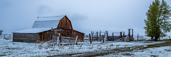 Moulton Barn ~ Mormon Row - Grand Tetons - BS/P0108