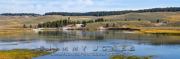 Yellowstone River in Hayden Valley - BS/P0135