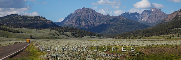 Soda Butte Valley in Late Spring - BS/P0141