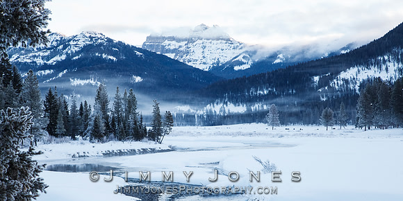 Soda Butte Creek in Round Prairie