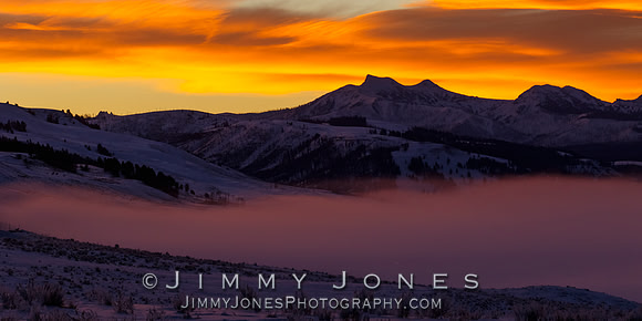 Sunrise from Lamar Canyon East